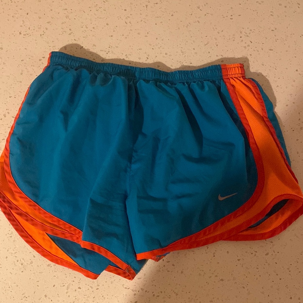 Nike Dri-Fit mesh women’s running shorts.